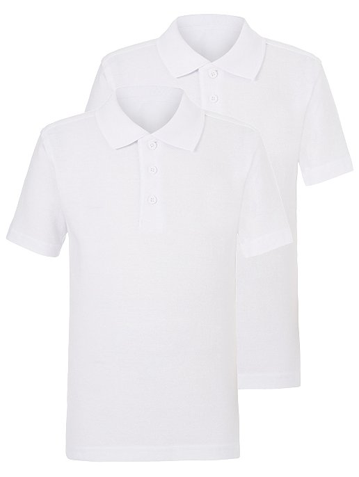 GEORGE 2 IN 1 POLO BOYS (WHITE)