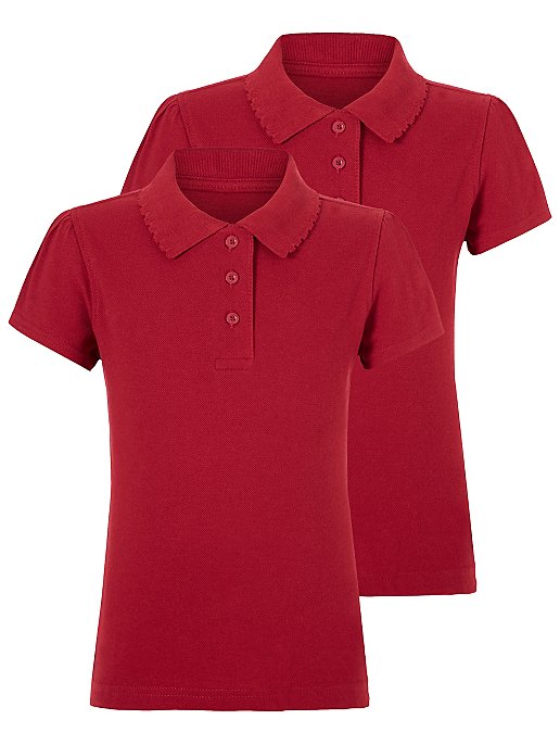 GEORGE 2 IN 1 POLO GIRLS (RED)