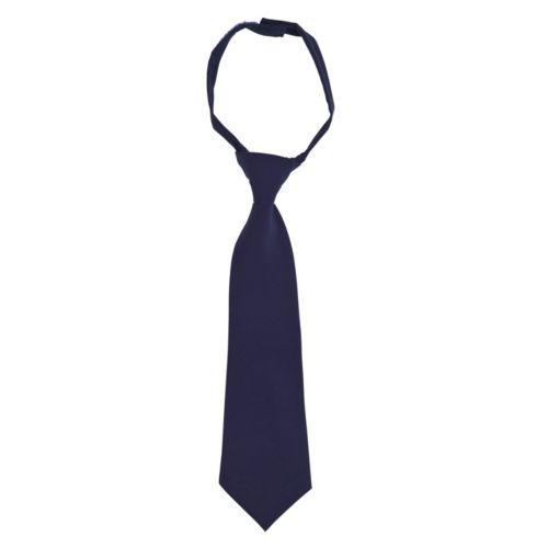 French Toast Adjustable Solid Tie Blue